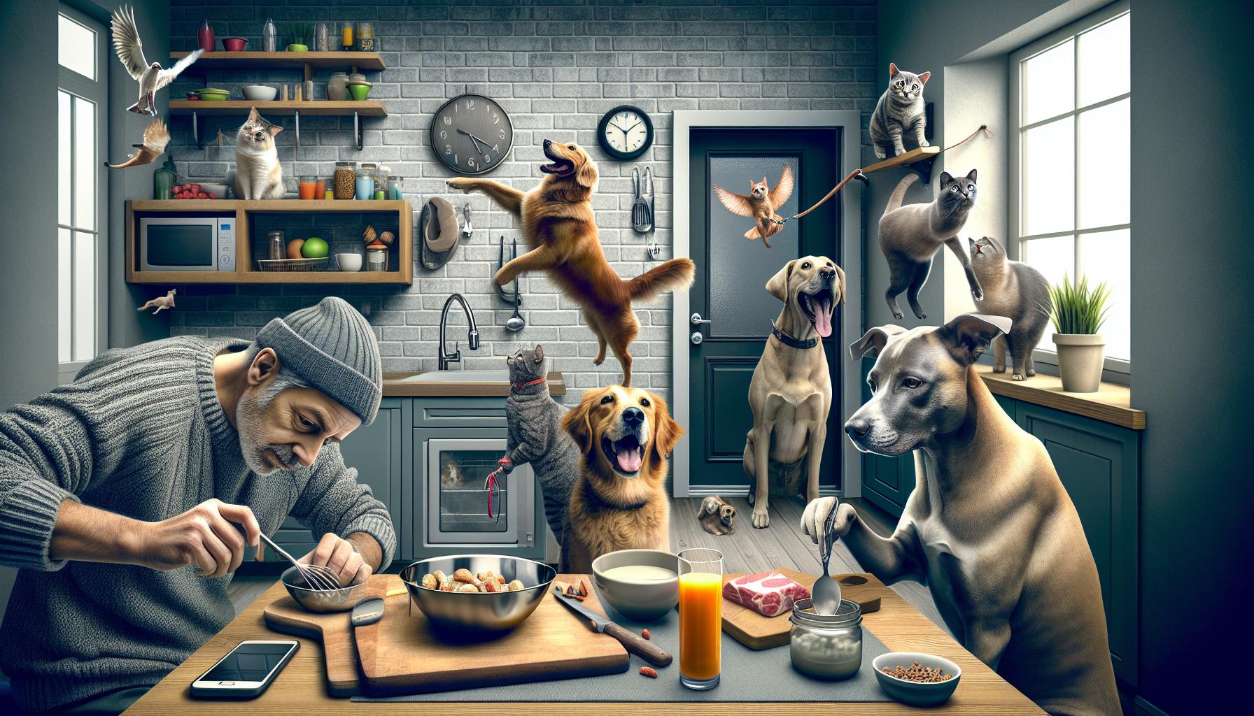 The Influence of Daily Routine on Pet Behavior