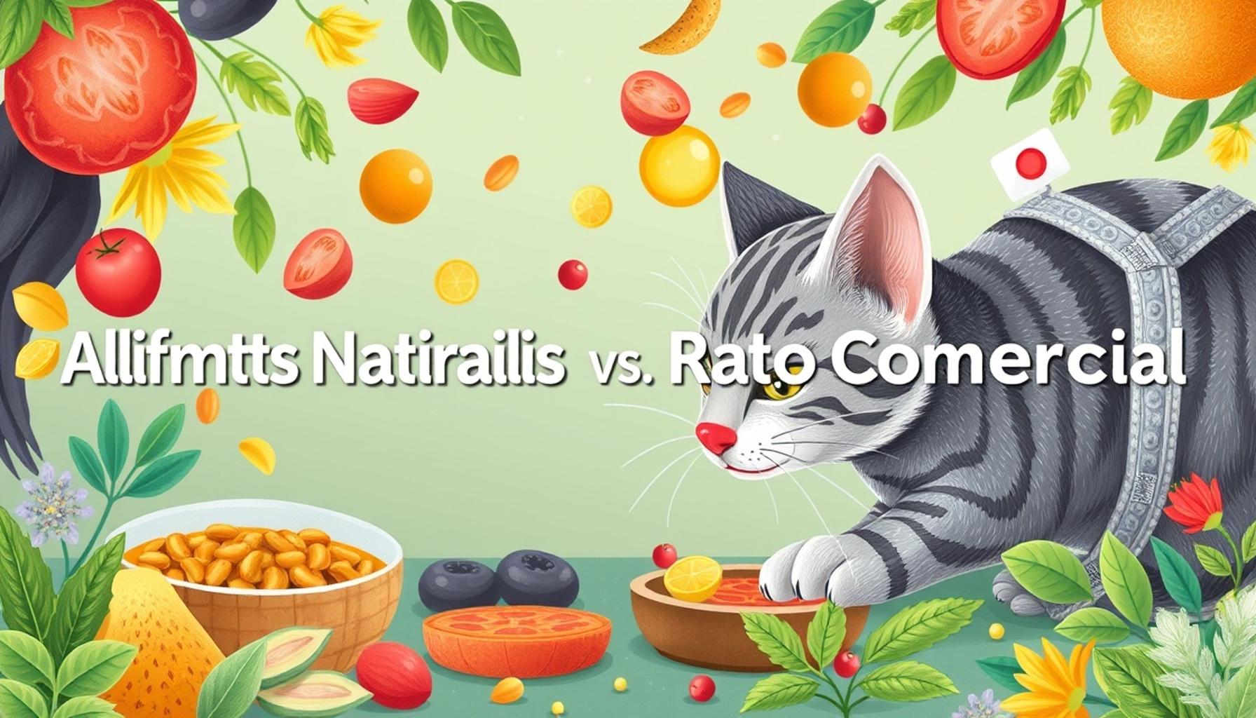 Natural Foods vs. Commercial Feed: What is Better for Your Cat?