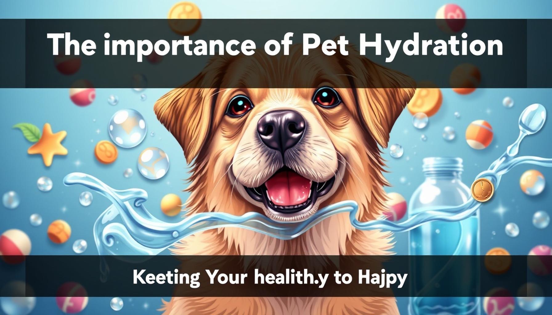The Importance of Pet Hydration: Keeping Your Pets Healthy and Happy
