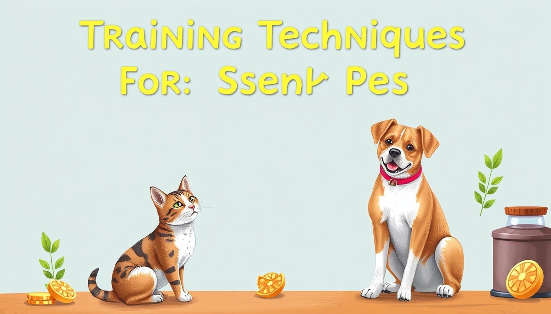 Training Techniques for Senior Pets: Adapting Methods for Older Dogs and Cats
